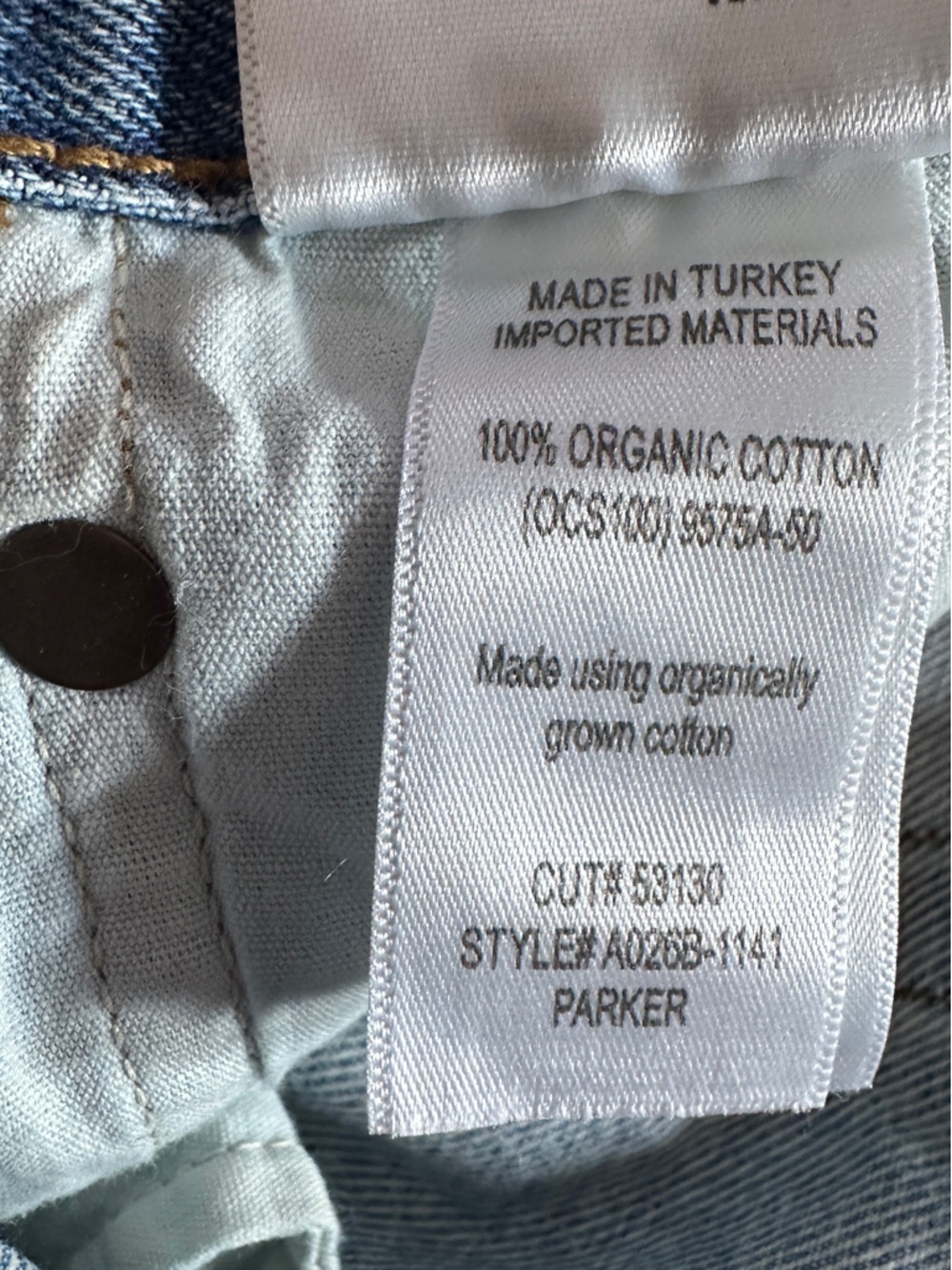 Agolde Parker Jean Shorts - Picture 4 of 4